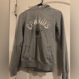 Victoria Secret Pink Dallas Cowboys Rhinestone hoodie XS